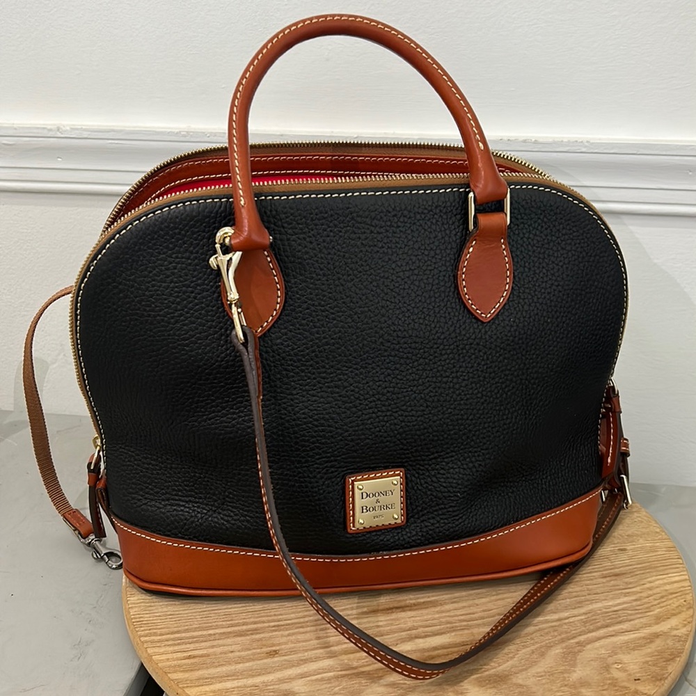 Dooney & Bourke pebble grain satchel